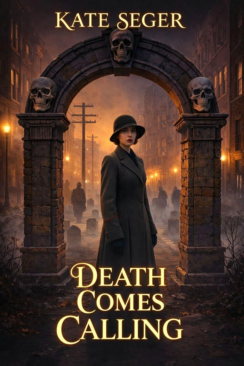Cover of Death Comes Calling by Kate Seger