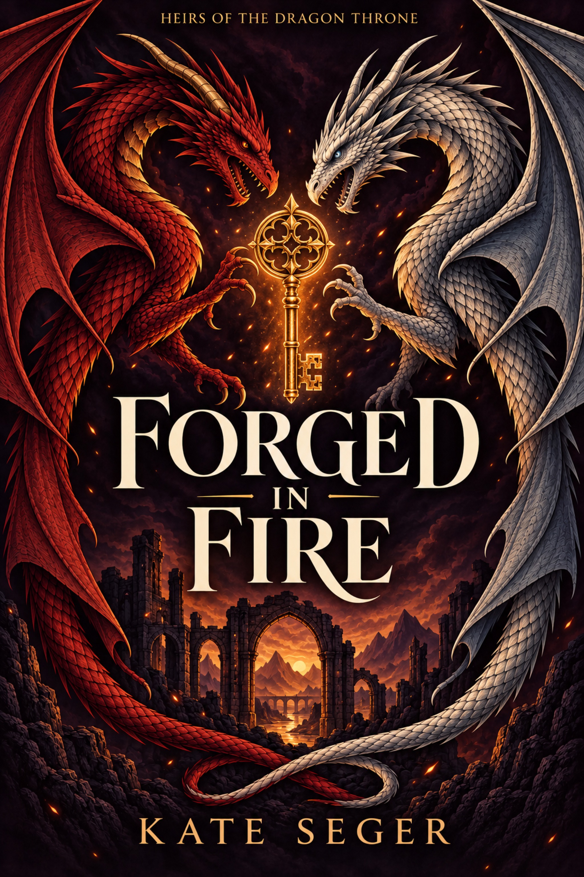 Cover of Forged in Fire by Kate Seger