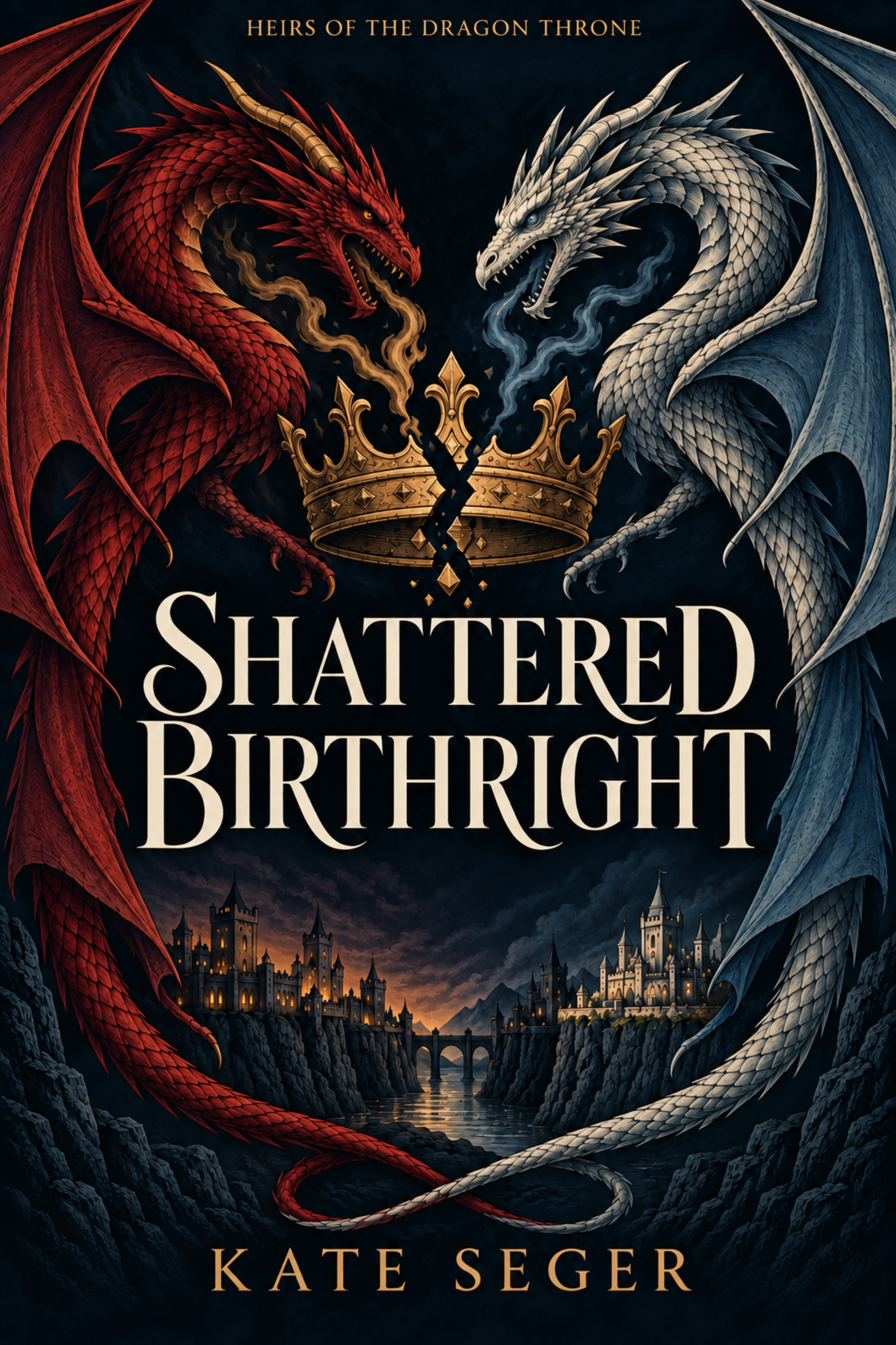 Cover of Shattered Birthright by Kate Seger